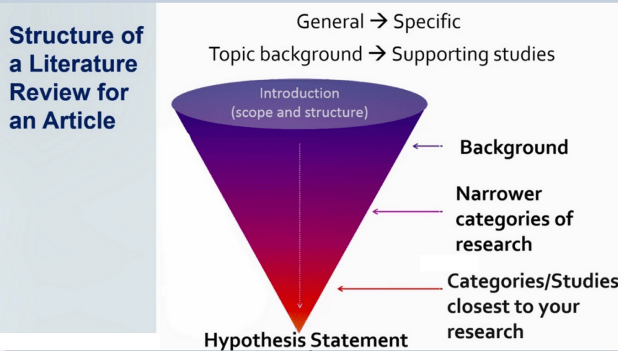 empirical literature review difference