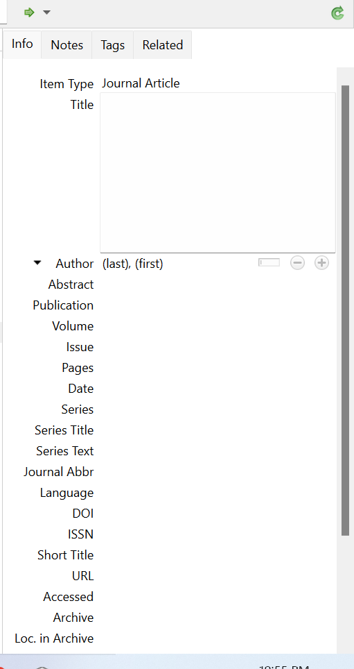 step by step process of using zotero