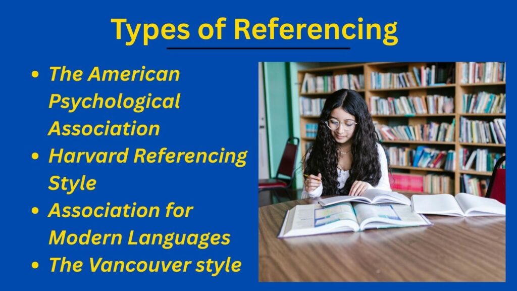 Types of Referencing