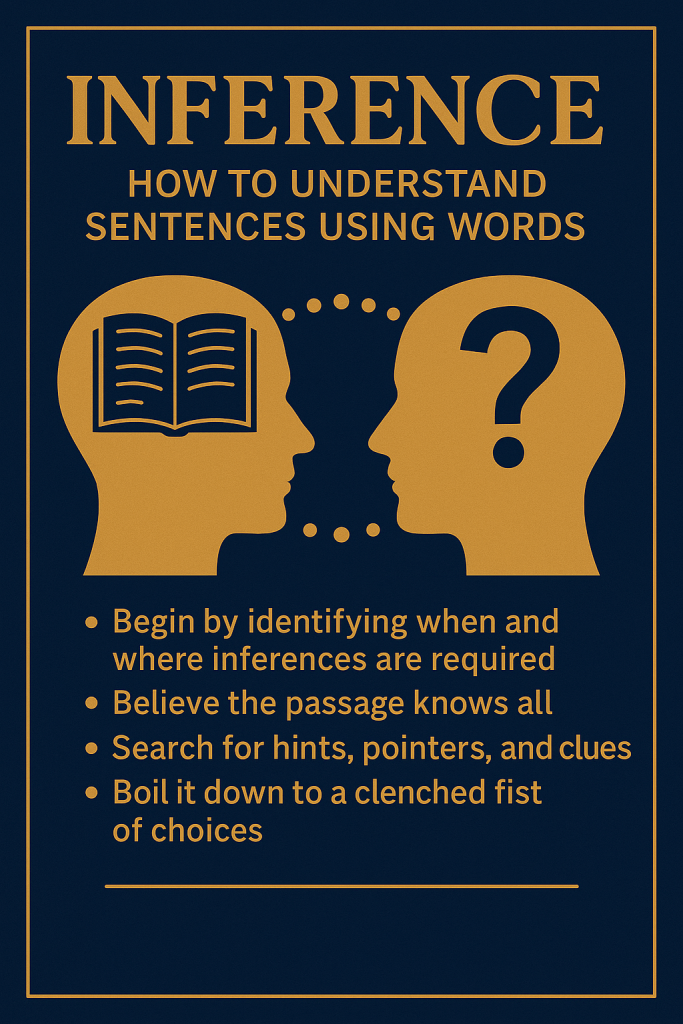 Inference- How To Understand Sentences Using Words